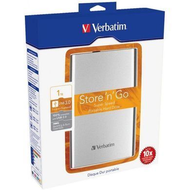 Внешний жесткий диск 2.5" 1TB Verbatim (53071)