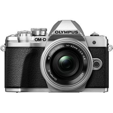 Цифровой фотоаппарат OLYMPUS E-M10 mark III Pancake Zoom 14-42 Kit silver/silver (V207072SE000)