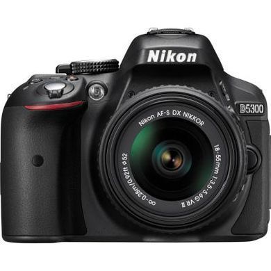 Цифровой фотоаппарат Nikon D5300 + AF-P 18-55 VR + AF-P 70-300VR (VBA370K015)