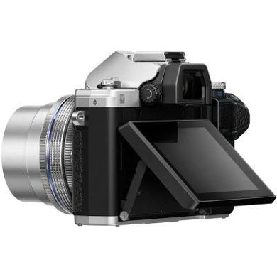 Цифровой фотоаппарат OLYMPUS E-M10 mark III Pancake Zoom 14-42 Kit silver/silver (V207072SE000)