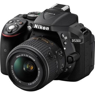 Цифровой фотоаппарат Nikon D5300 + AF-P 18-55 VR + AF-P 70-300VR (VBA370K015)
