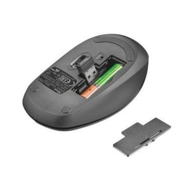 Мышка Trust Ziva wireless optical mouse black (21948)