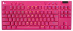 Клавиатура Logitech G Pro X TKL Lightspeed Tactile Magenta
