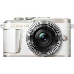 Цифровой фотоаппарат OLYMPUS E-PL9 14-42 mm Pancake Zoom Kit white/silver (V205092WE000)