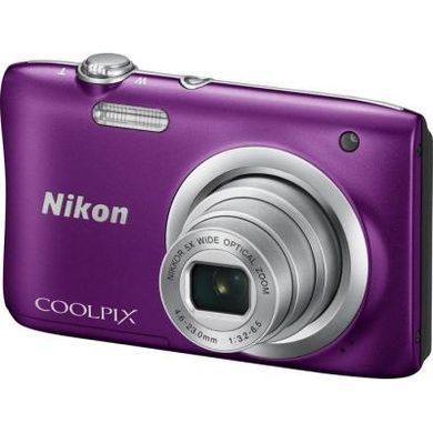 Цифровой фотоаппарат Nikon Coolpix A100 Purple (VNA973E1)