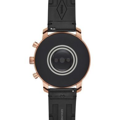 Смарт-часы Fossil GEN 4 SMARTWATCH - Q EXPLORIST HR BLACK LEATHER