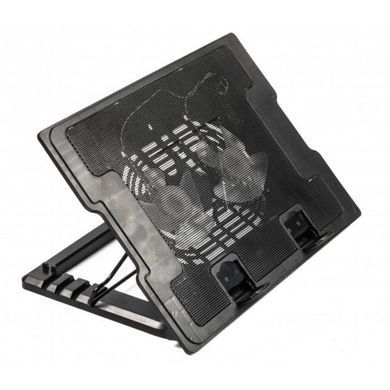 Подставка для ноутбука GEMBIRD 17", 2x100 mm fan (NBS-2F17T-01)