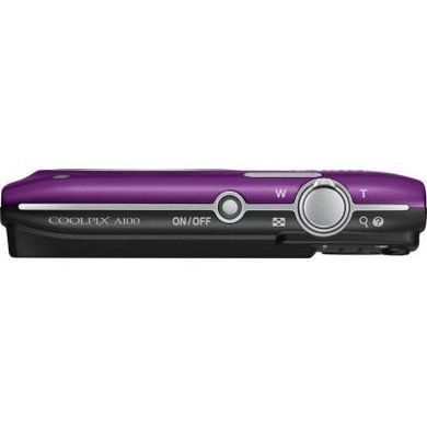 Цифровой фотоаппарат Nikon Coolpix A100 Purple (VNA973E1)