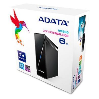 Внешний жесткий диск 3.5" 6TB ADATA (AHM900-6TU3-CEUBK)
