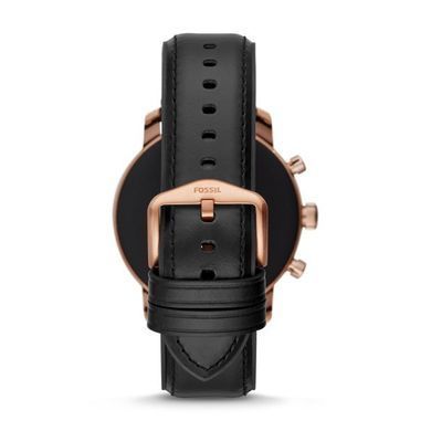 Смарт-часы Fossil GEN 4 SMARTWATCH - Q EXPLORIST HR BLACK LEATHER