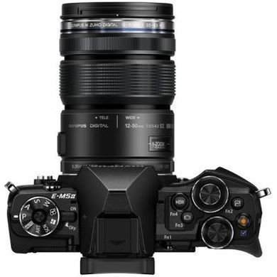 Цифровой фотоаппарат OLYMPUS E-M5 mark II 12-50 Kit black/black (V207042BE000)