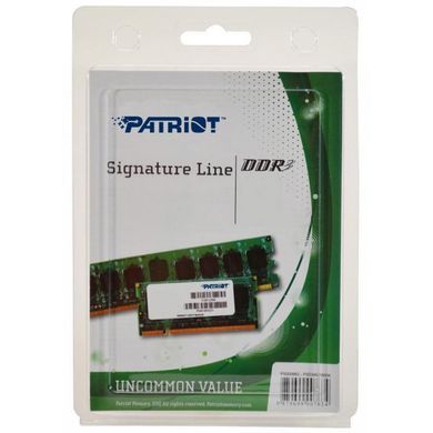 Модуль памяти для ноутбука SoDIMM DDR3 4GB 1333 MHz Patriot (PSD34G133381S)