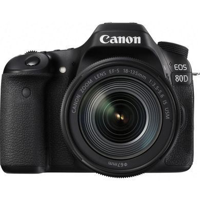Цифровой фотоаппарат Canon EOS 80D 18-135 IS USM WiFi (1263C040)