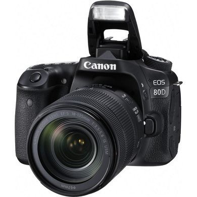Цифровой фотоаппарат Canon EOS 80D 18-135 IS USM WiFi (1263C040)