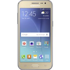 Мобильный телефон Samsung SM-J200H (Galaxy J2 Duos) Gold (SM-J200HZDDSEK)