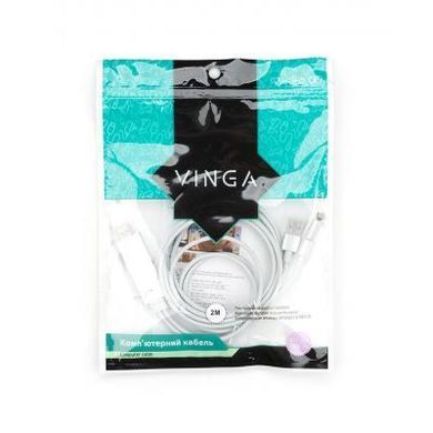 Кабель мультимедийный HDMI to Lighting+MicroUSB+Type-C Vinga (MobileTV-01)