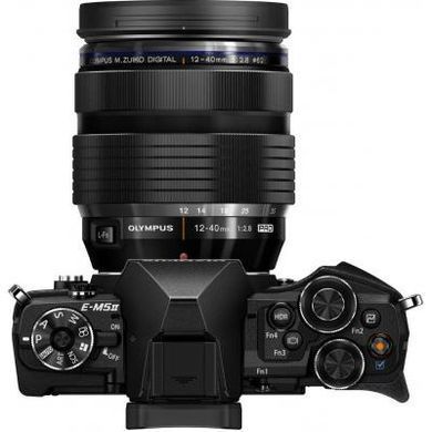 Цифровой фотоаппарат OLYMPUS E-M5 mark II 12-40 PRO Kit + HLD-8 + BLN-1 black/black (V207041BE010)