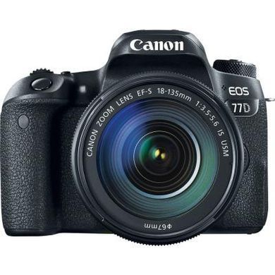 Цифровой фотоаппарат Canon EOS 77D 18-135 IS nano USM KIT (1892C024AA)