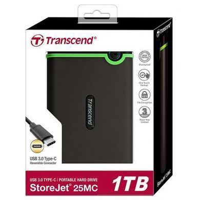 Внешний жесткий диск 2.5" 1TB Transcend (TS1TSJ25MC)