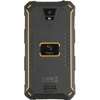 Мобильный телефон Sigma X-treme PQ24 Dual Sim Black-Orange (4827798875629)