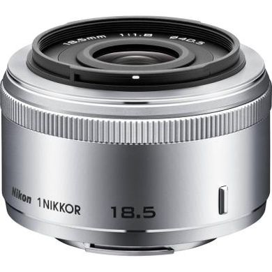 Объектив Nikon 1 NIKKOR 18.5mm f/1.8 Silver (JVA102DC)