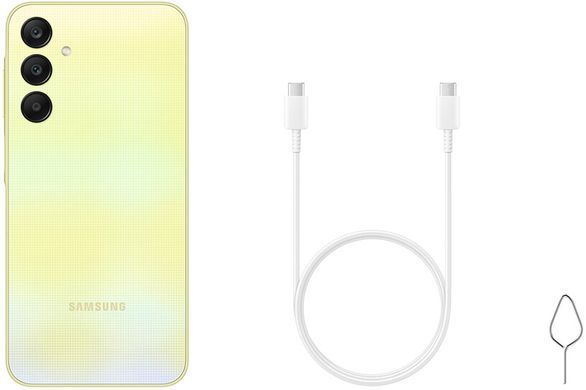 Смартфон Samsung Galaxy A25 5G 8/256GB Yellow (SM-A256BZYH)