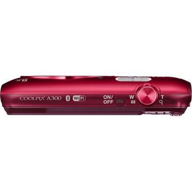 Цифровой фотоаппарат Nikon Coolpix A300 Red (VNA963E1)