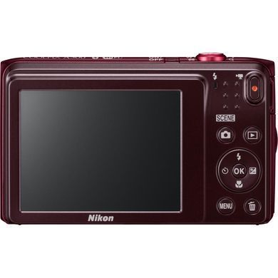 Цифровой фотоаппарат Nikon Coolpix A300 Red (VNA963E1)