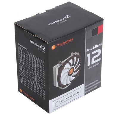 Кулер для процессора ThermalTake Frio Silent 12 (CL-P001-AL12BL-B)