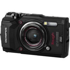 Цифровой фотоаппарат OLYMPUS TG-5 Black (Waterproof - 15m; GPS; 4K; Wi-Fi) (V104190BE000)