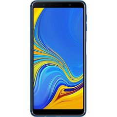 Смартфон Samsung Galaxy A7 2018 4/64GB Blue + Подарок (MicroSD 64Gb)
