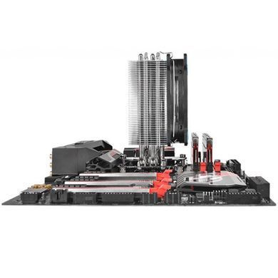 Кулер для процессора ThermalTake Riing Silent 12 Blue (CL-P022-AL12BU-A)