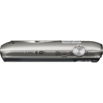 Цифровой фотоаппарат Nikon Coolpix A300 Silver (VNA960E1)