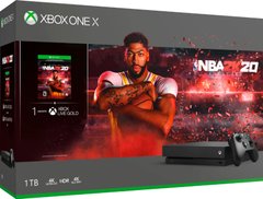Игровая консоль Microsoft Xbox One X 1TB+ NBA 2020+ 1месяц бесплатной подписки XBOX LIVE GOLD
