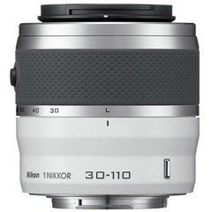 Объектив Nikon 1 NIKKOR 30-110mm f/3.8-5.6 white (JVA703DB)