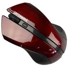 Мышка Greenwave Fiumicino USB, black-cherry (R0013754)