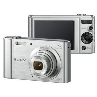 Цифровой фотоаппарат SONY Cyber-Shot W800 Silver (DSCW800S.RU3)