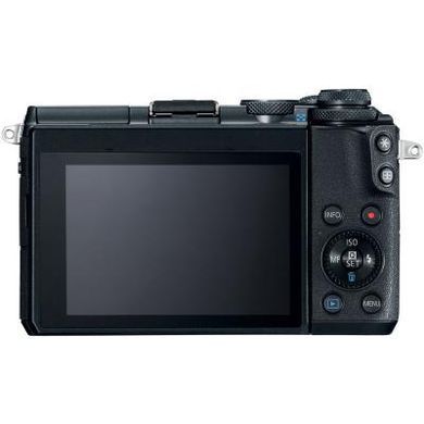 Цифровой фотоаппарат Canon EOS M6 + 15-45 IS STM Kit Black (1724C043AA)
