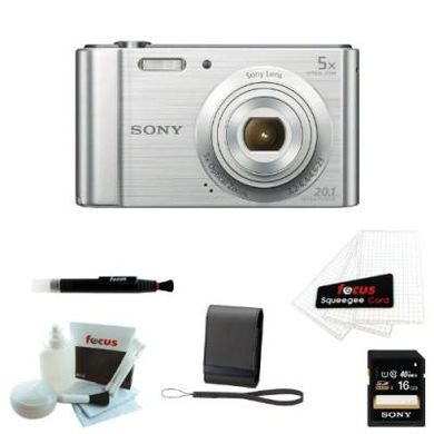 Цифровой фотоаппарат SONY Cyber-Shot W800 Silver (DSCW800S.RU3)
