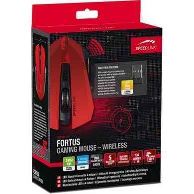 Мышка Speedlink Fortus Black/Red (SL-680100-BK-01)