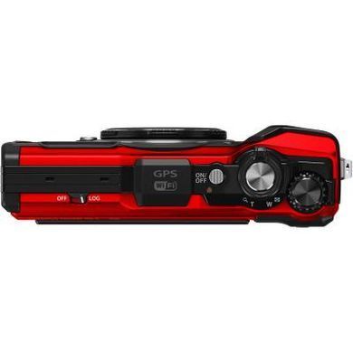 Цифровой фотоаппарат OLYMPUS TG-5 Red (Waterproof - 15m; GPS; 4K; Wi-Fi) (V104190RE000)