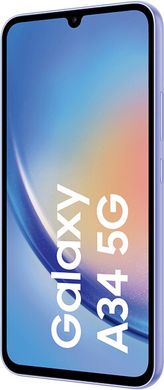 Смартфон Samsung Galaxy A34 5G 8/256GB Light Violet (SM-A346ELVE)