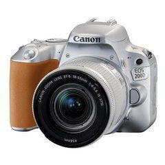 Цифровой фотоаппарат Canon EOS 200D kit 18-55 IS STM Silver (2256C006)
