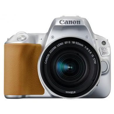 Цифровой фотоаппарат Canon EOS 200D kit 18-55 IS STM Silver (2256C006)