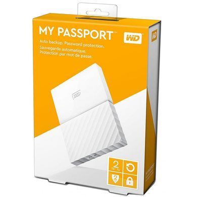 Внешний жесткий диск 2.5" 2TB Western Digital (WDBYFT0020BWT-WESN)