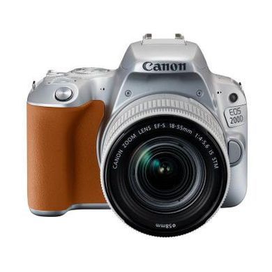 Цифровой фотоаппарат Canon EOS 200D kit 18-55 IS STM Silver (2256C006)