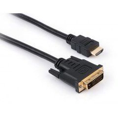 Кабель мультимедийный Vinga HDMI to DVI 24+1 1.8m (HDMIDVI01-1.8)