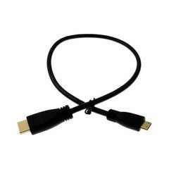 Кабель мультимедийный mini HDMI на HDMI, 0.5м Drobak (212661)