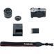 Цифровой фотоаппарат Canon EOS M6 Kit 15-45 IS STM Silver (1725C045)