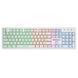 Клавиатура REAL-EL 7070 Comfort Backlit, white